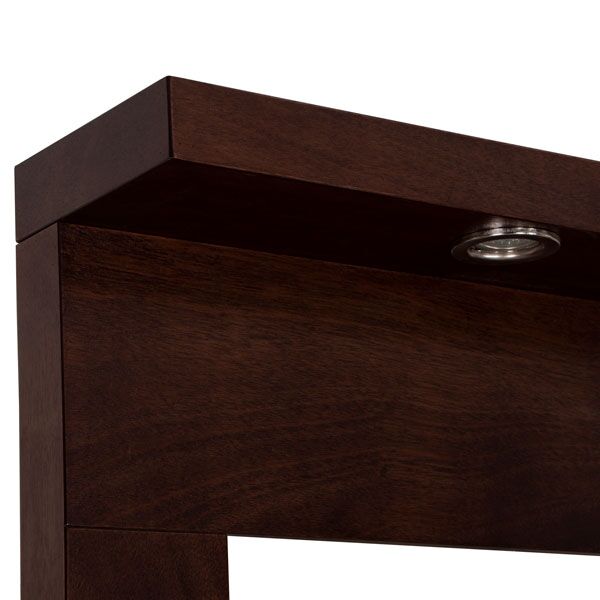 Espejo de Pie Eliza Okume Detalle