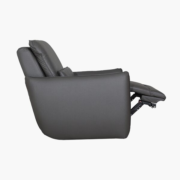 Bennett Gris L-A Sillón Reclinable Eléctrico Bennett Boal en Piel - vista adicional 4