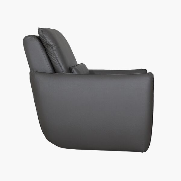 Bennett Gris L Sillón Reclinable Eléctrico Bennett Boal en Piel - vista adicional 3