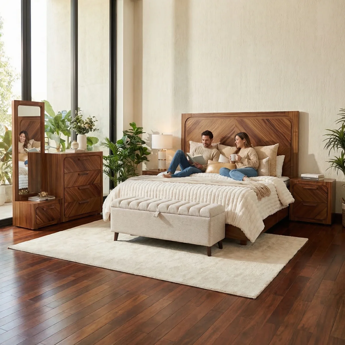 131256-Recámara-King-Size-Dublín-Parota-ambientadauso-04 Recámara King Size Dublín Parota - ambientada en uso