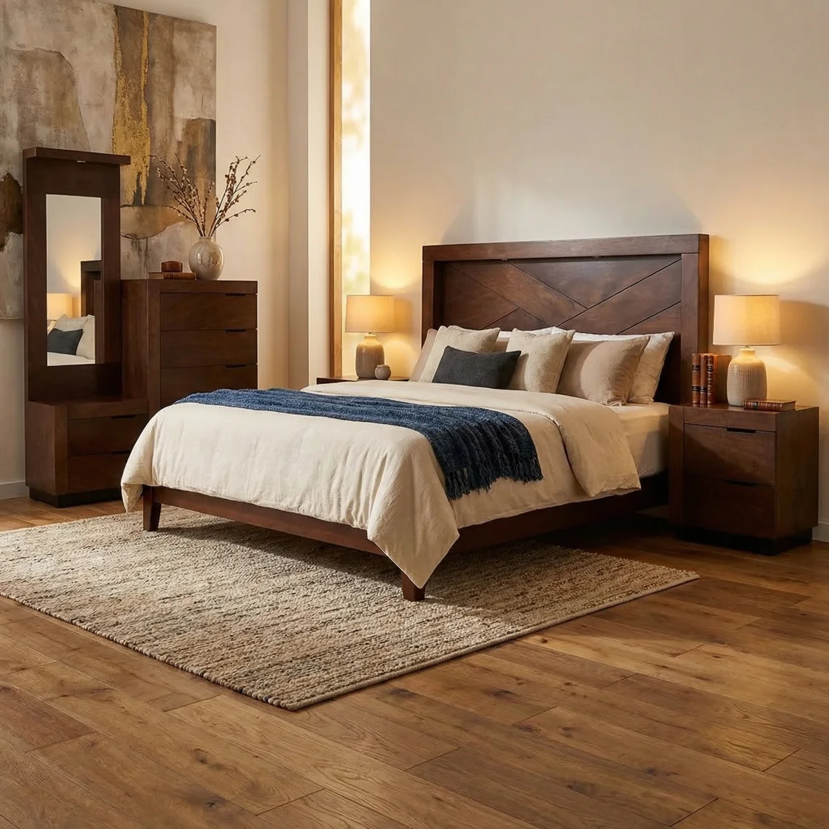 34042-Recámara-King-Size-Eliza-Okume-ambientada-03 Recámara King Size Eliza Okume - foto ambientada