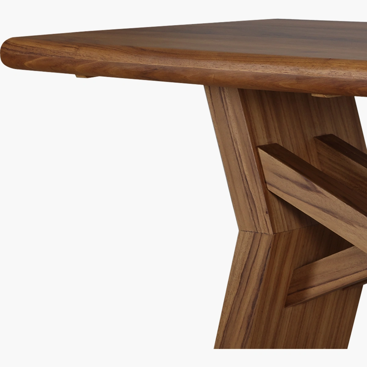 Mesa de comedor rectangular Bacalar para 6 personas en parota_2