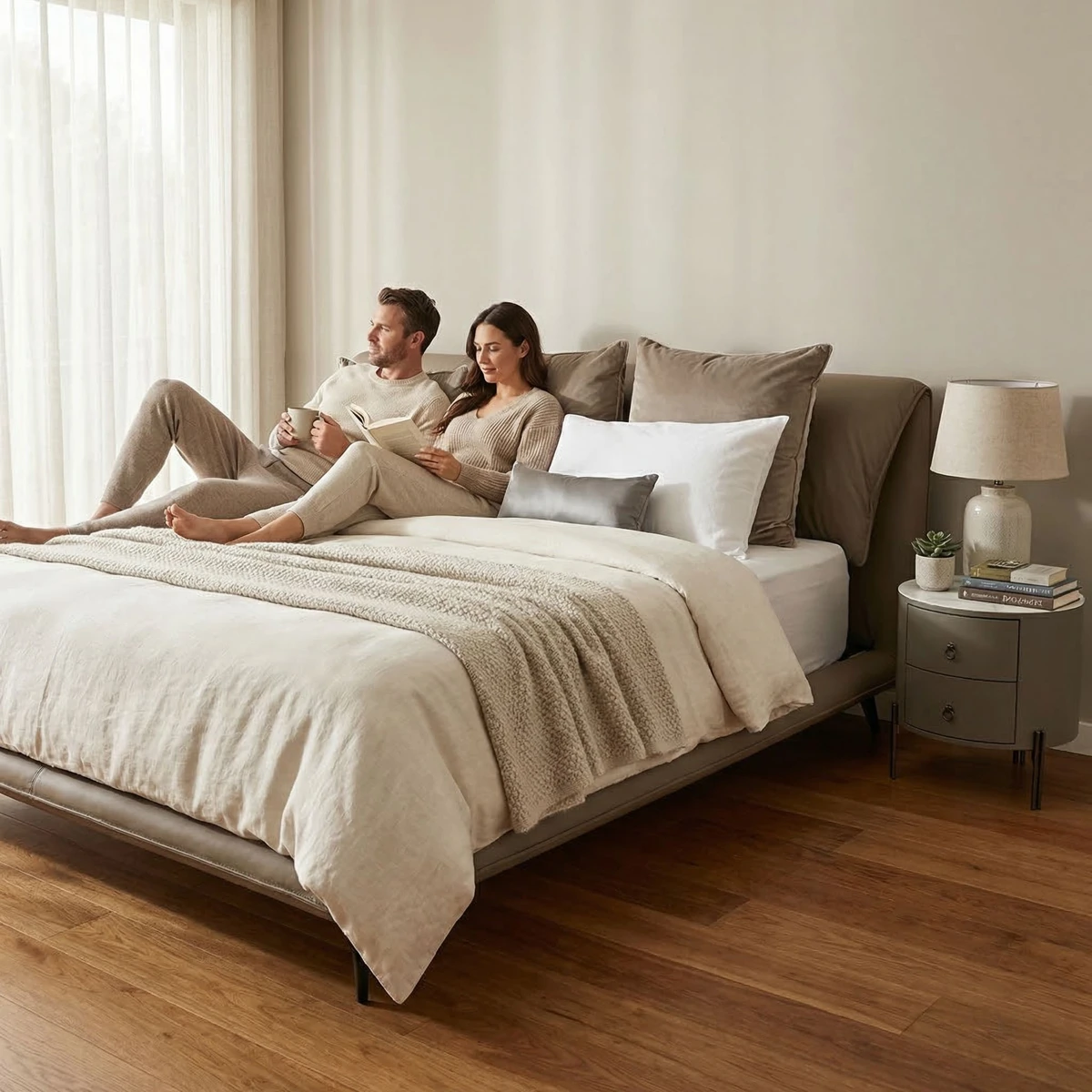 66425-Recámara-Yugana-Queen-Size-Piel-Café-ambientadauso-05 Recámara Yugana Queen Size Piel Café - ambientada en uso