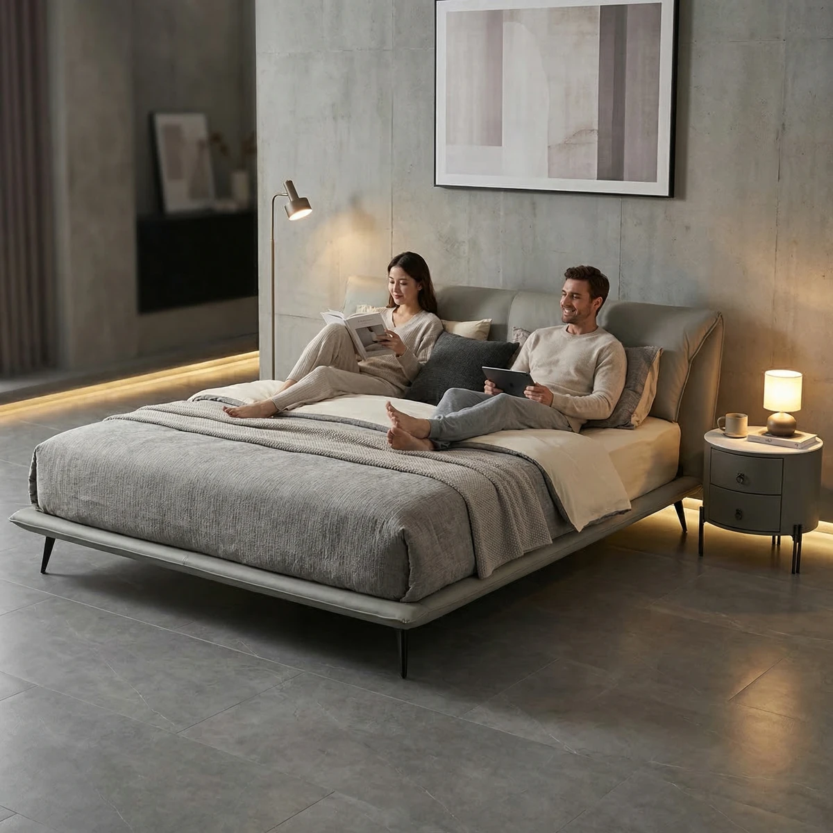 97509-Recámara-Yugana-Queen-Size-Piel-Vegana-ambientadauso-04 Recámara Yugana Queen Size Piel Vegana - ambientada en uso