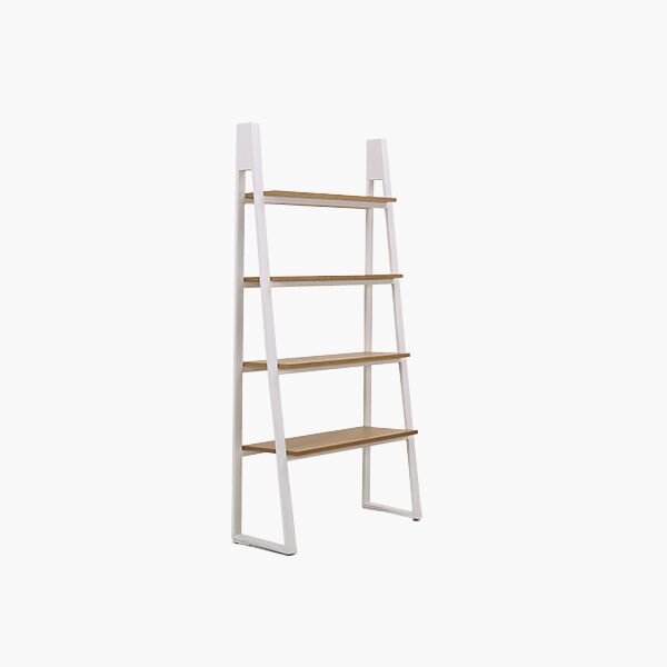 Laffayette-Librero-Lira-45_ Librero Lyra Blanco - Pino, MDF con Chapa de Madera