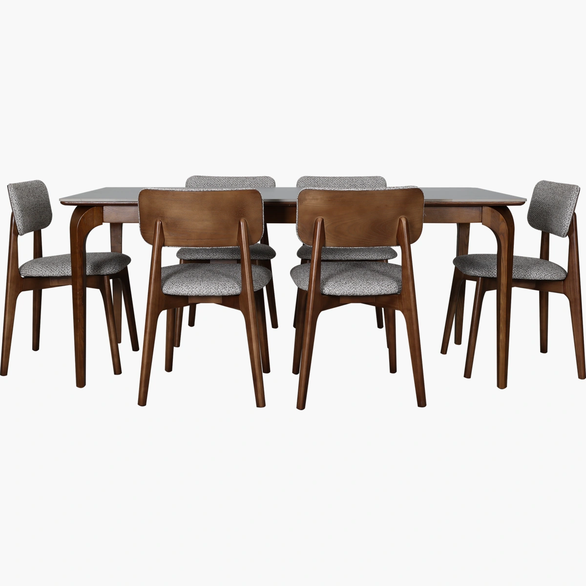 Camedor Parma Nogal_2 Comedor Parma Mantova Nogal/Gris - vista adicional 1