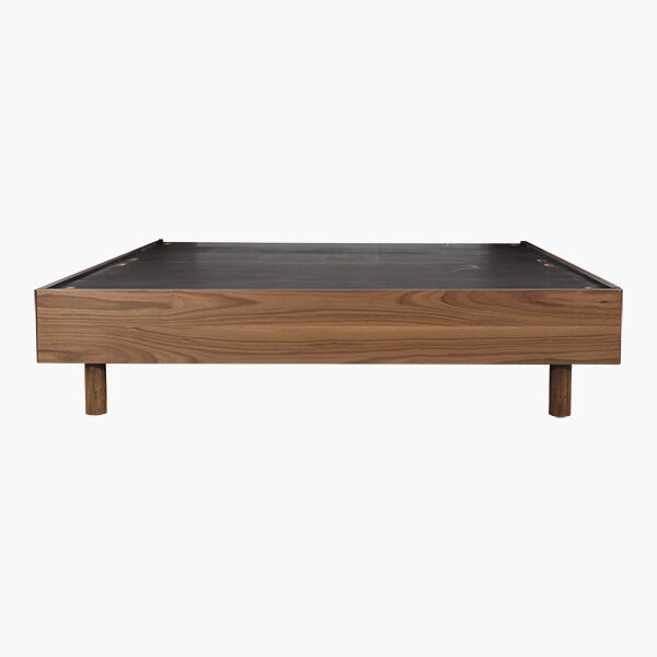 Base Queen Size Oscar Nogal - vista adicional 1