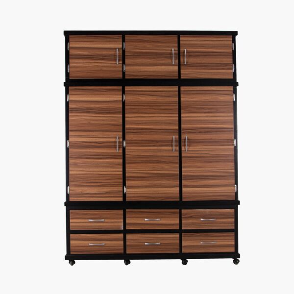 Ropero Montecarlo Chocoparota Ropero Montecarlo Melamina Parota - vista adicional 1