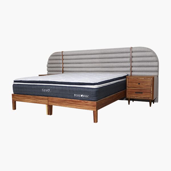 Enzo Recámara KS 45 Cabecera King Size y 2 burós Enzo II - vista adicional 1