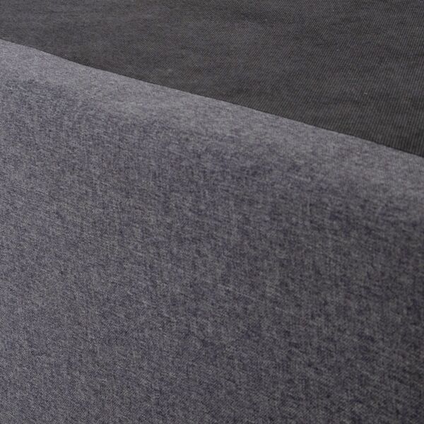 Detalles-G-2 Base King Size Verona Tapizada en Gris - detalle
