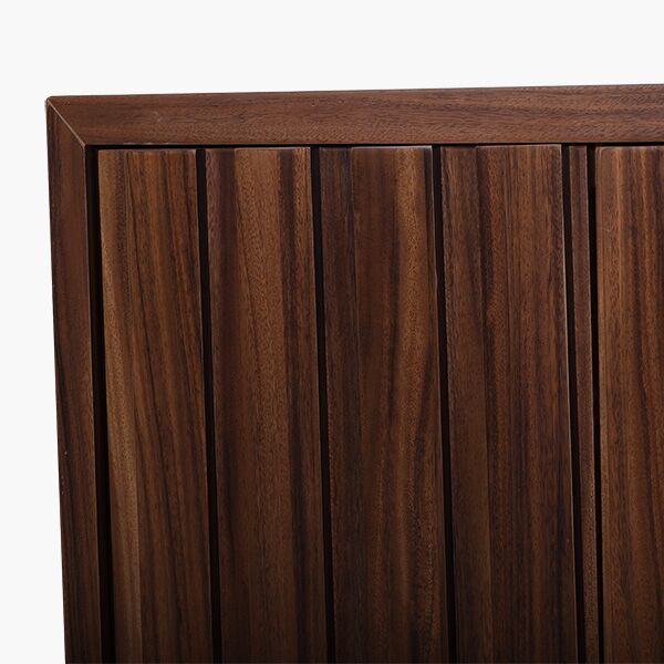 Mosi Porta TV Detalle 5 Mesa para TV Mosi Parota - detalle 3