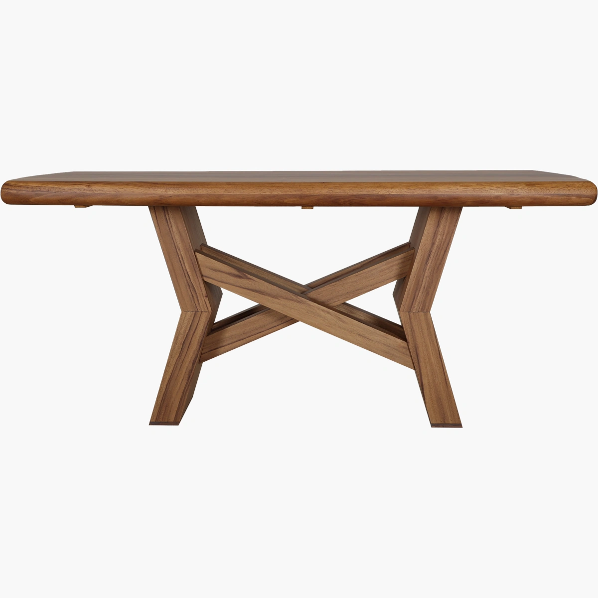 Mesa de comedor rectangular Bacalar para 6 personas en parota_10 Mesa de comedor rectangular Bacalar para 6 personas en parota