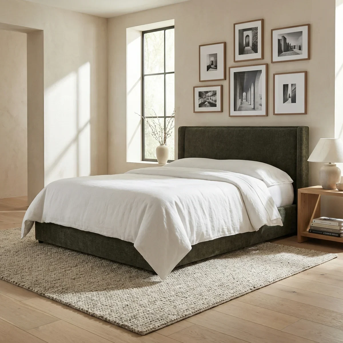 Cama Ubrban Verde Queen Size Baul_12 Cama Urban Queen Size Baúl - vista adicional 1