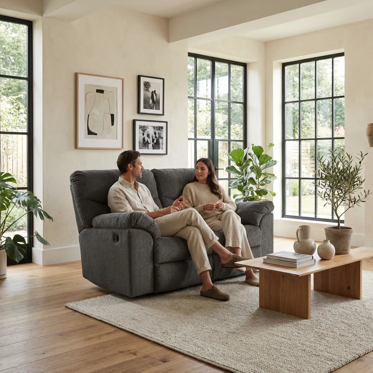 Love Seat Alphons Ashley_15 Love Seat Reclinable Alphons Ashley - vista adicional 2