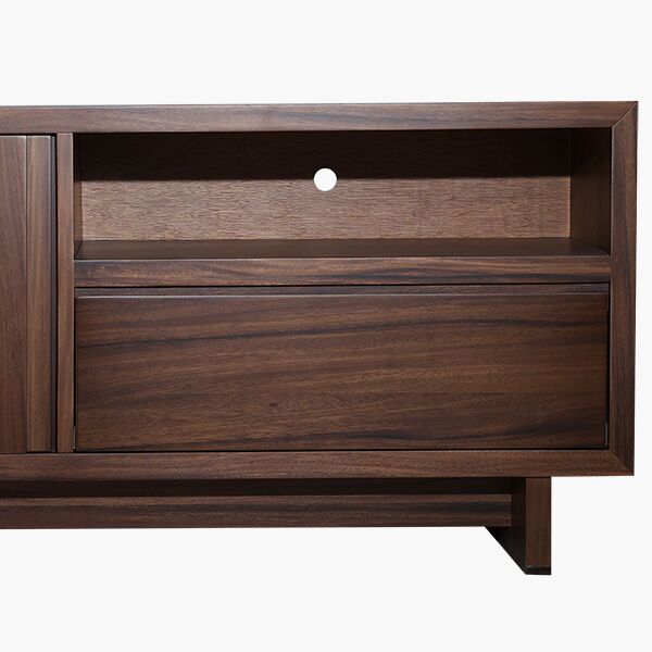 Mosi Porta TV Detalle 2 Mesa para TV Mosi Parota - detalle 6