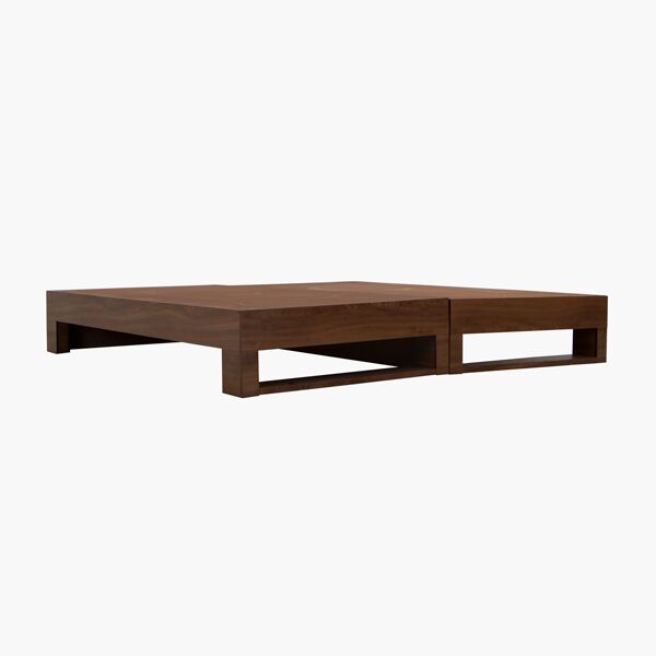 Base King Size Finn Nogal Base King Size Finn Nogal - MDF gravado en color Nogal