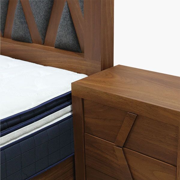 Burdeos KS Detalle 5 Recámara King Size Burdeos 6pz - detalle 9