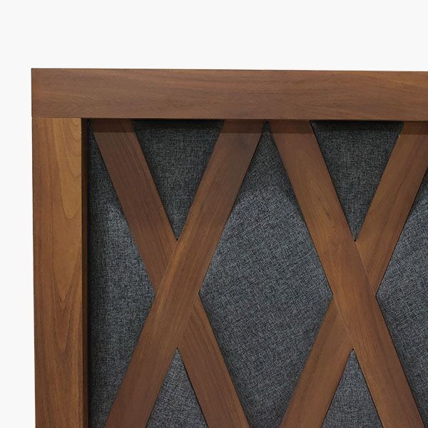 Burdeos KS Detalle 8 Recámara King Size Burdeos 6pz - detalle