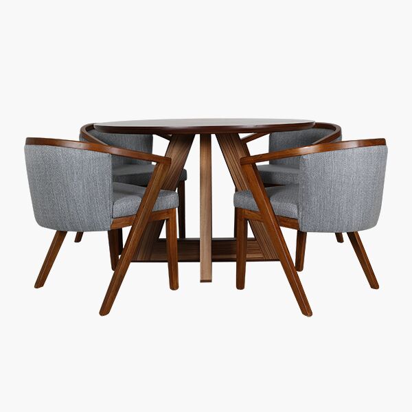 Xama Montaies Charly 45 Comedor Xama Charly P/4 - Chapa Parota y Parota Sólida