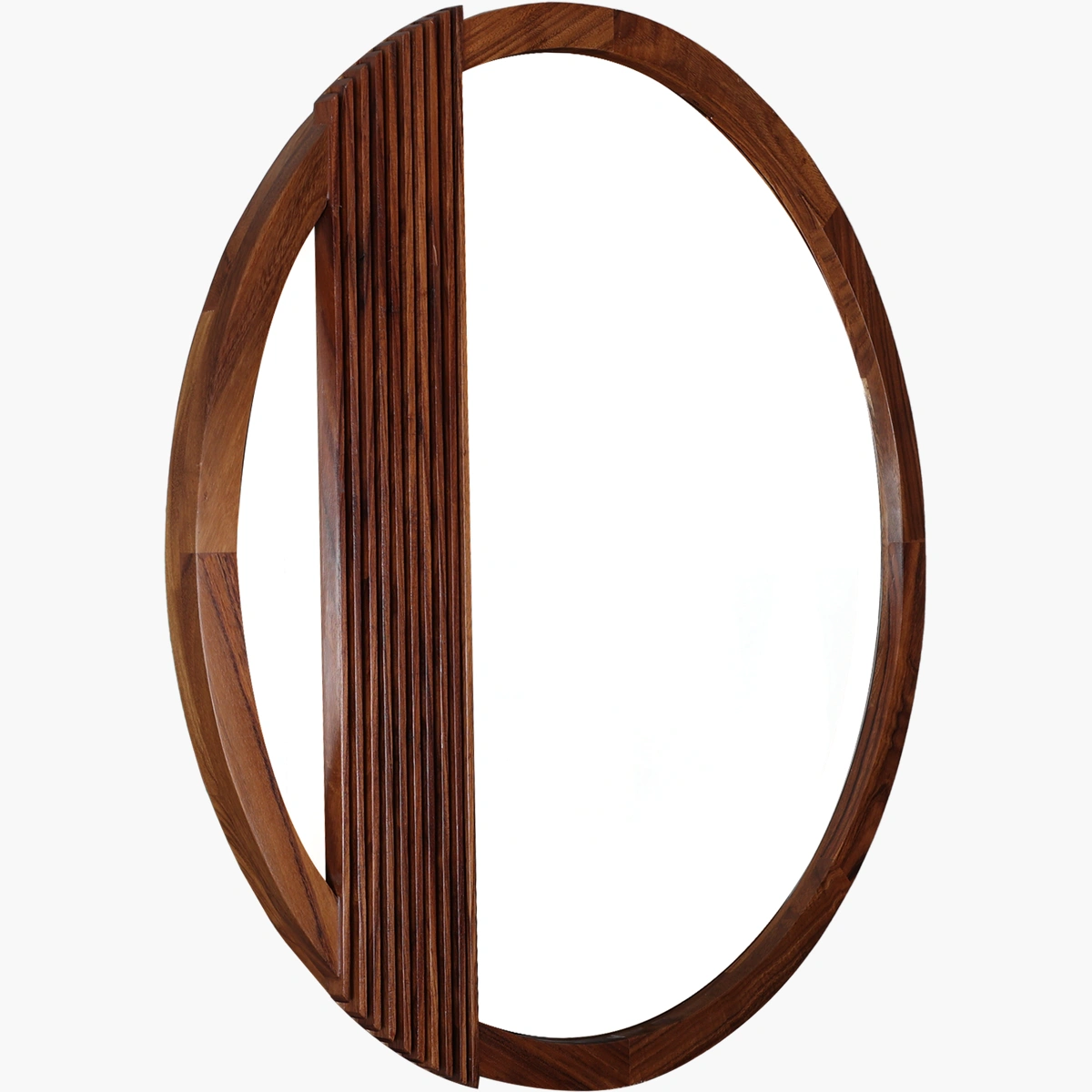 Espejo Uxmal_5 Espejo Redondo Uxmal Parota (120cm) - vista adicional 1