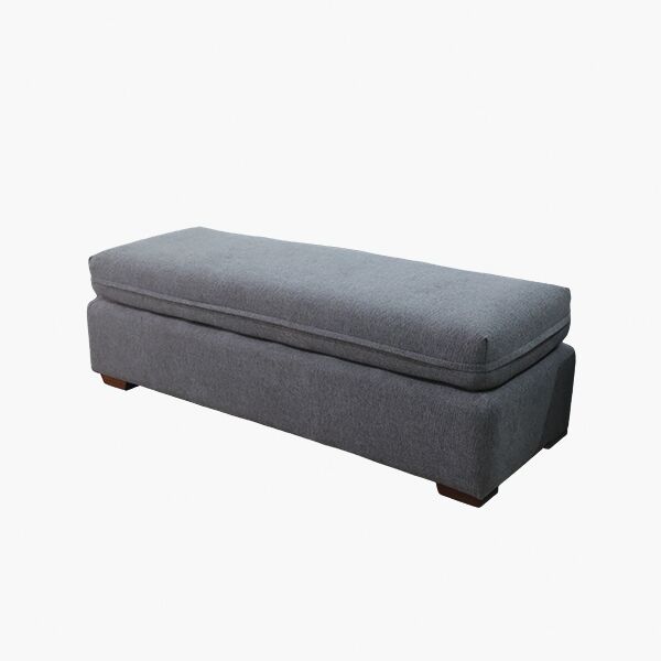 Taburete para Sala Barbara Herradura - Madera de Pino, Espuma de 24kg/mt^3 y Tapiz a elegir