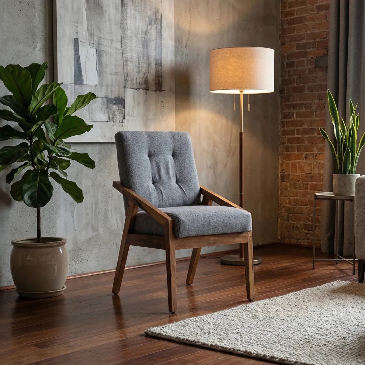 Silla Ava Grey - foto ambientada