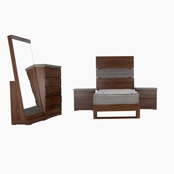 Recámara Individual Pisa 5pz