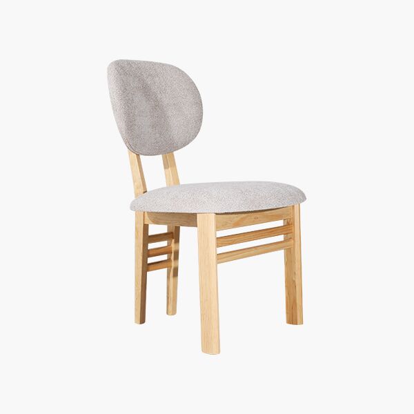 Are Maple 45 Silla Are Encino - Madera Sólida, Tapiz tono Ecru