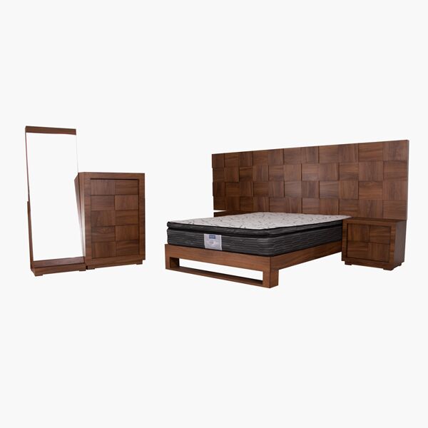 Recámara Queen Size Oporto Nogal