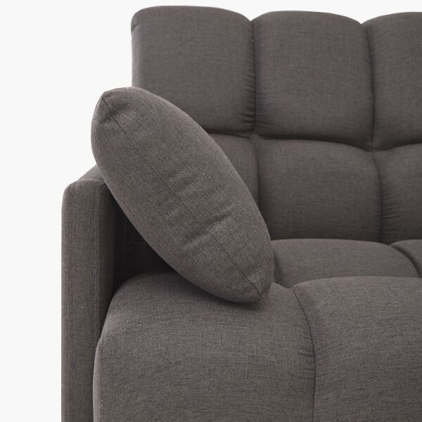 Sofá Cama Morrison Grey Laffayette Salas Morrison Gris - detalle