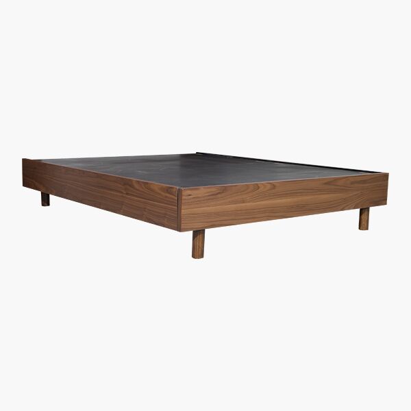Nogal Oscar Base QS 45 Base Queen Size Oscar Nogal - Chapa de Nogal