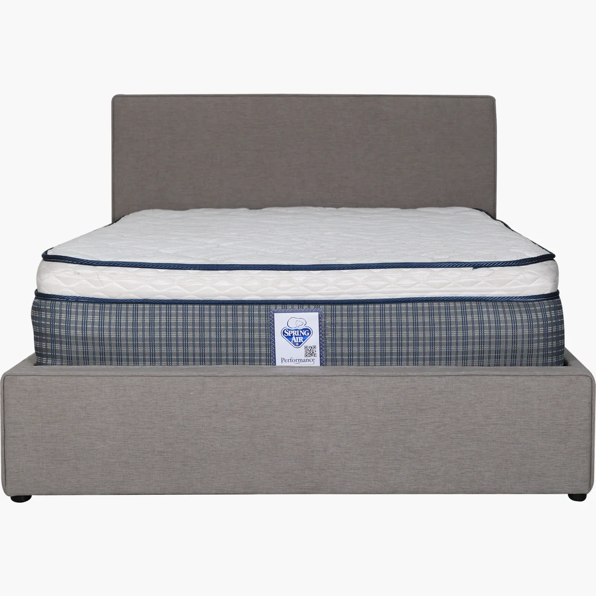 Cama Prisma Gris Matrimonial Baul_8 Cama Prisma Matrimonial Baúl - vista adicional 3