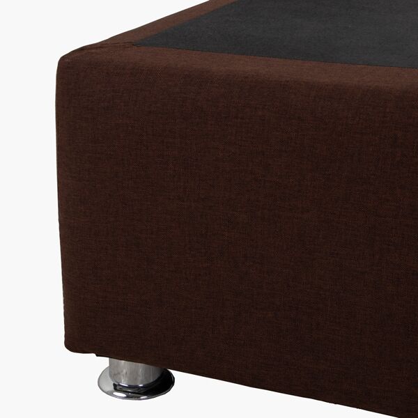 Base Individual Napoles Tapizada en Café 1 - detalle