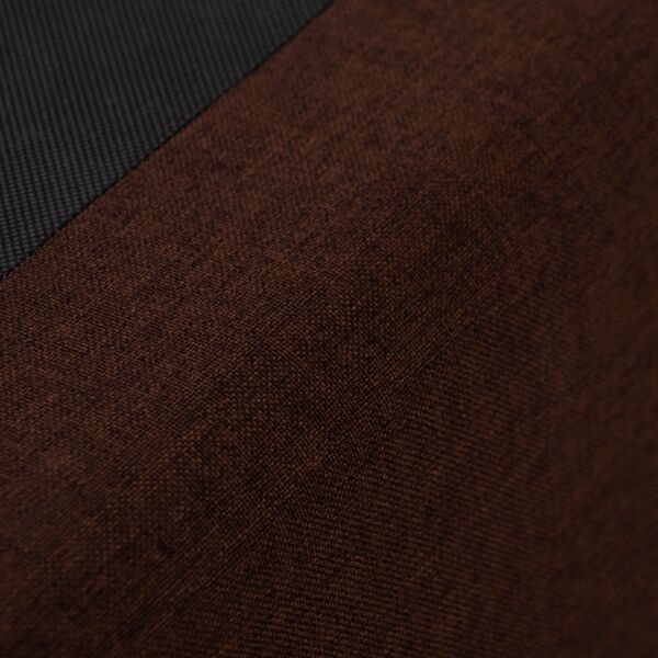 Base Individual Napoles Tapizada en Café 3 - detalle