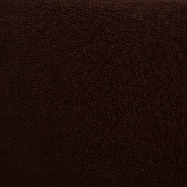 Base Individual Napoles Tapizada en Café 4 - detalle