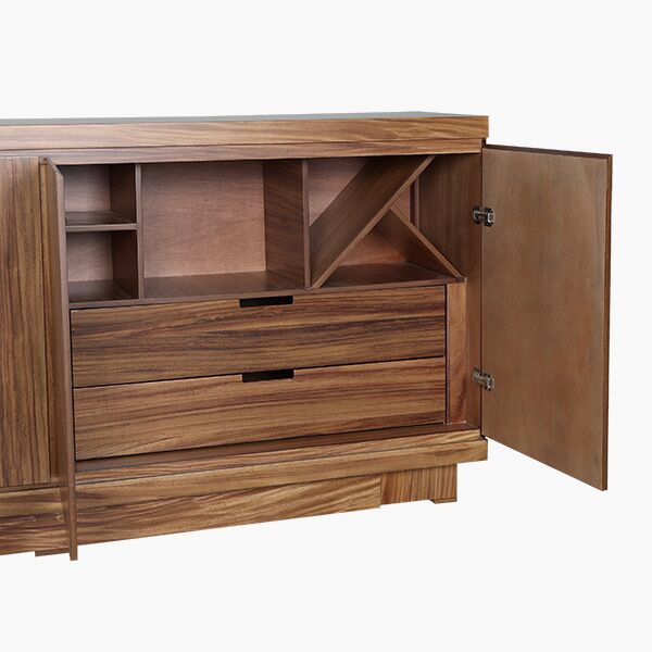 Ambar Bufete Detalle 2 Bufetera Ambar Parota - detalle 2