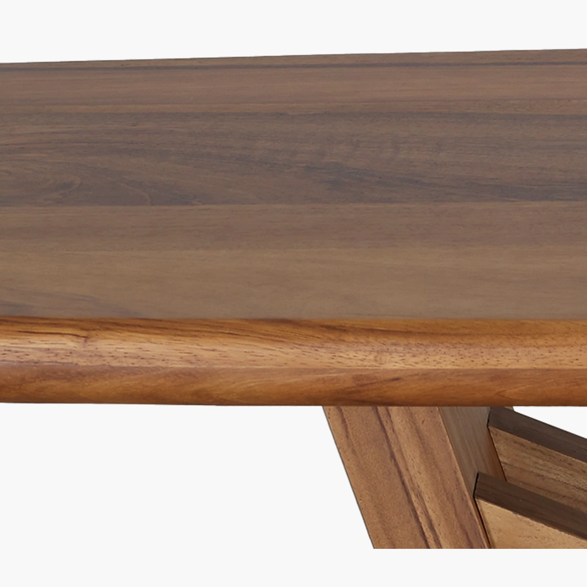 Mesa de comedor rectangular Bacalar para 6 personas en parota_1 Mesa de comedor rectangular Bacalar para 6 personas en parota