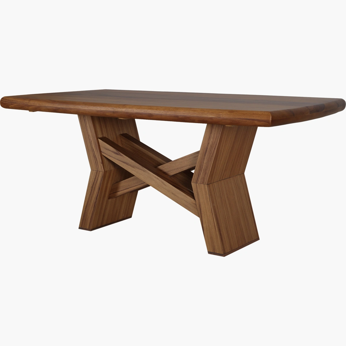 Mesa de comedor rectangular Bacalar para 6 personas en parota_12 Mesa de comedor rectangular Bacalar para 6 personas en parota