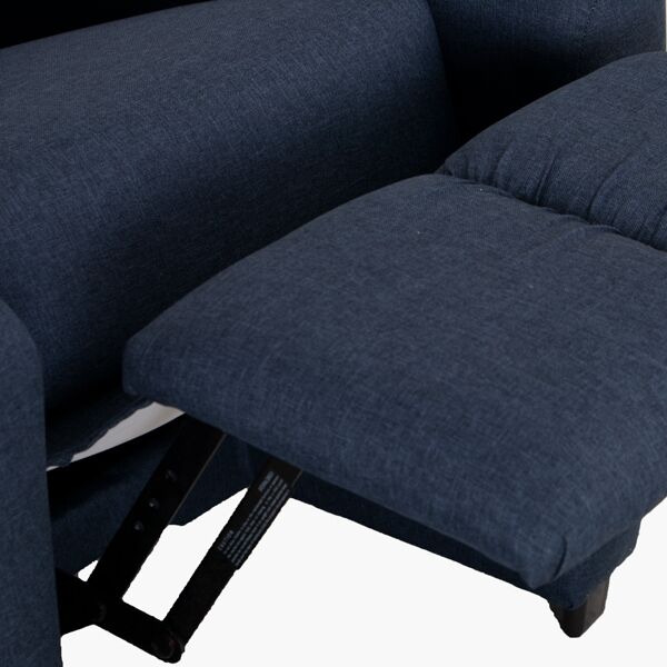 Sillón Reclinable Lilit Azul A - detalle