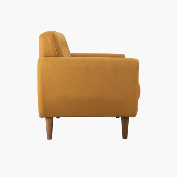 Sillón Monroe Mostaza Monroe gold L