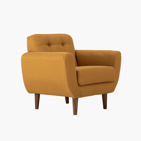Sillón Monroe Mostaza Monroe gold sillon