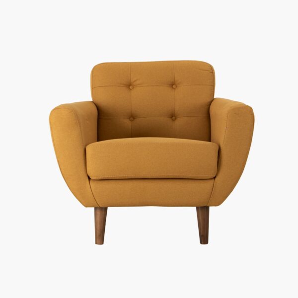 Sillón Monroe Mostaza Monroe gold sillon