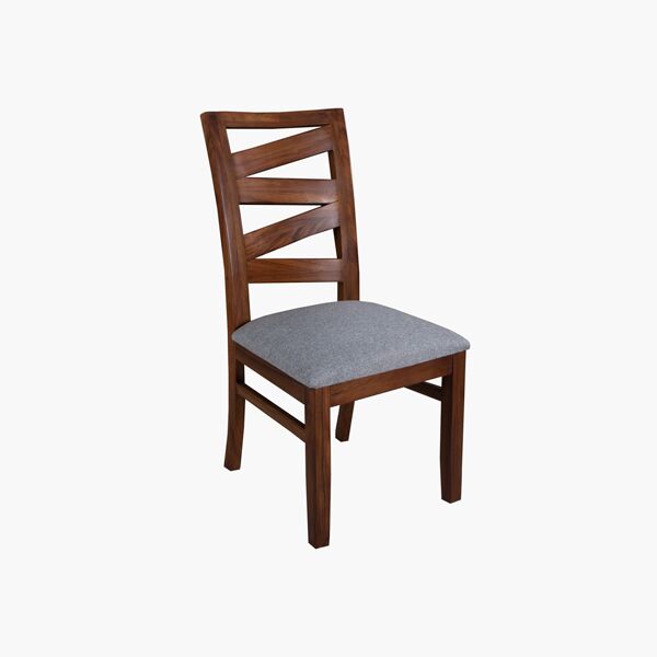 Silla Malasia Parota Silla Malasia Parota - Parota, Tapiz en tono gris