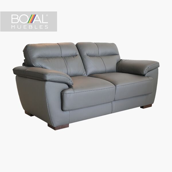 Baldi piel love Love Seat Baldi Boal en Piel - Madera de Pino, Espuma de 24kg/m^3, Tapizado en Piel Italiana/Vinil tono a el...