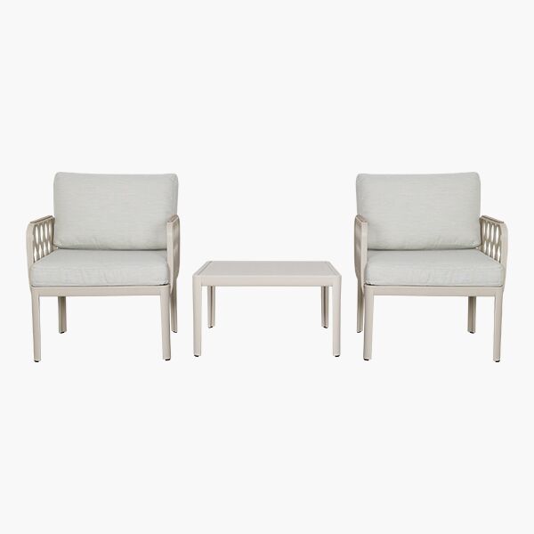 Aura Sillón Montaje 1 F SET Aura Sillones C - Plástico, espuma y tela