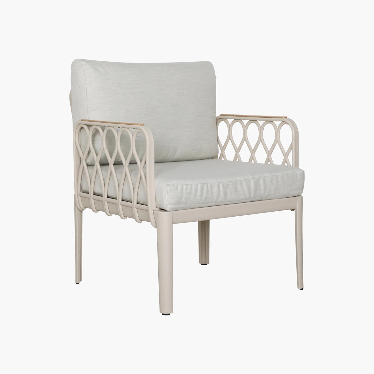 Aura sillon_1 Sillón Aura - Plástico, espuma y tela