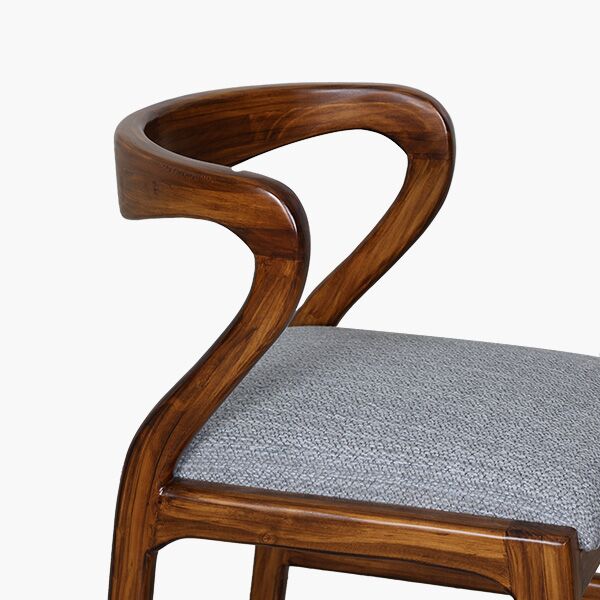 Garza Grapithe Detalle 4 Silla Garza Grey Pino - detalle