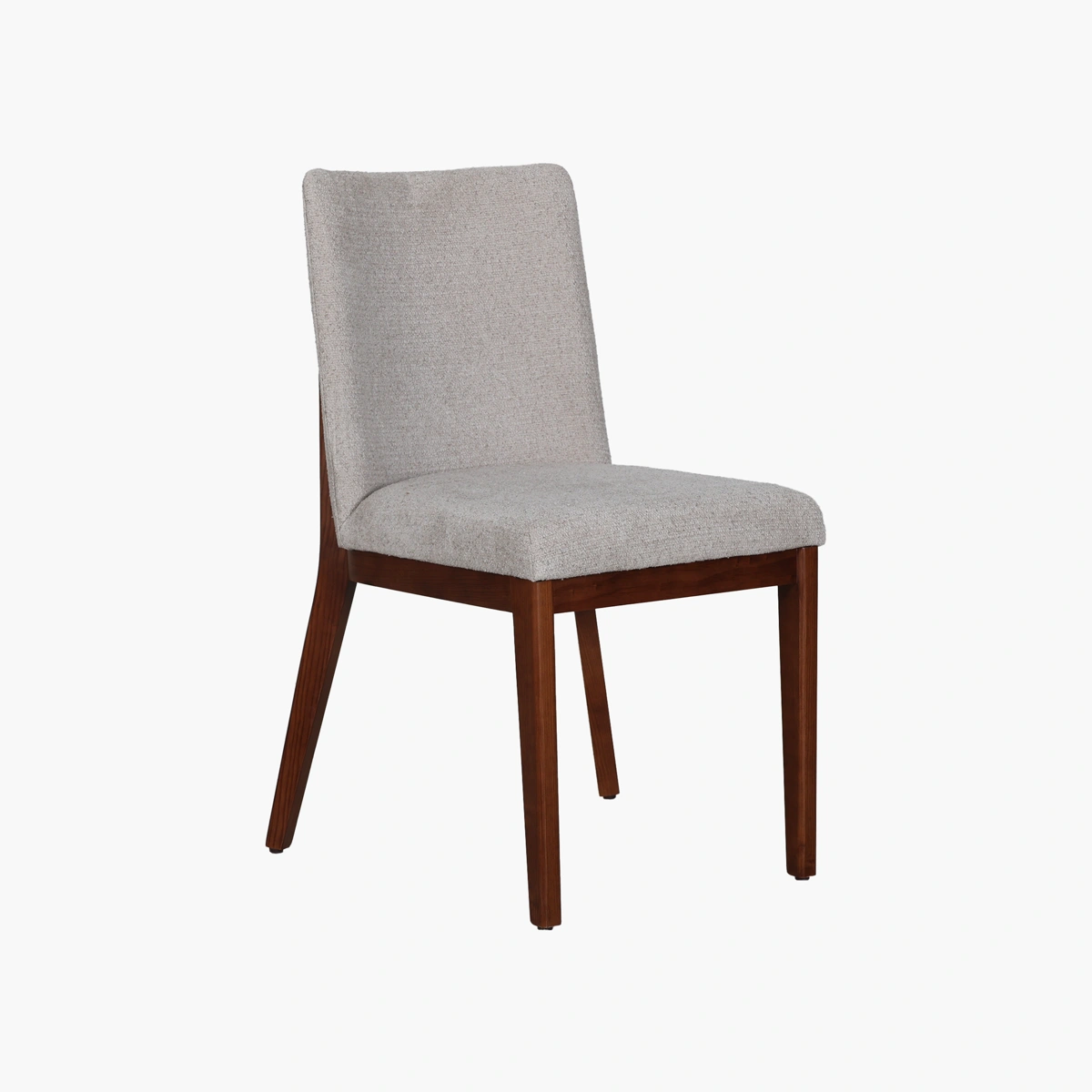 Silla Cuba_3 Silla Cuba - Madera de pino sólido en tono Nogal y tapizado en tela Dazzie color Latte