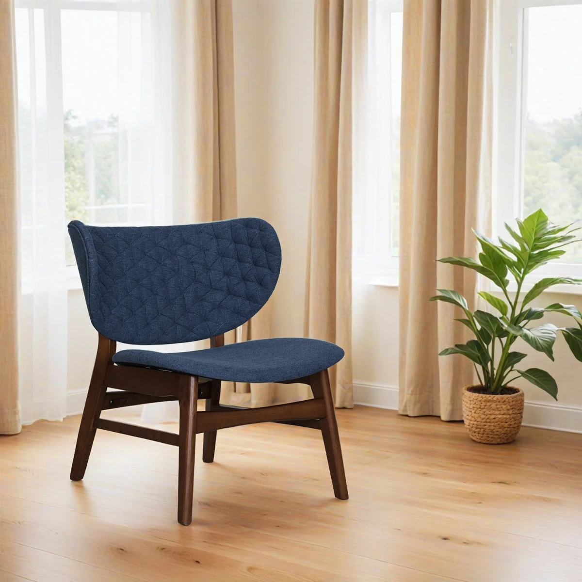 Sillon Ocasional Sense Azul_7 Sillón Sense - vista adicional 1