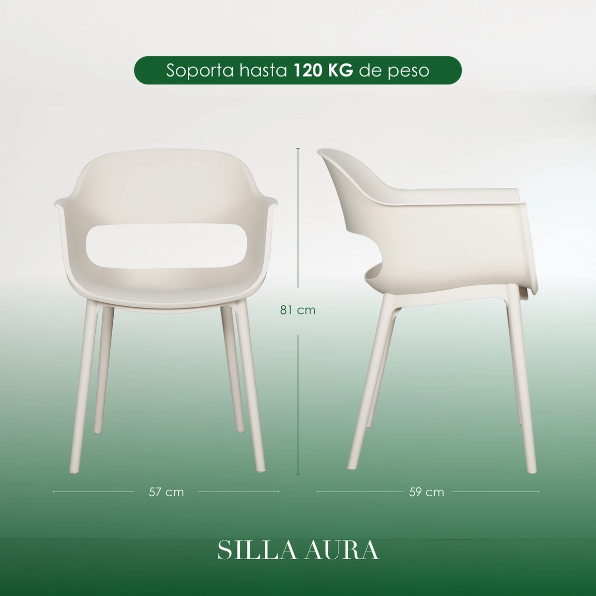 Comedor Aura Rectangular con 6 Sillas_3 Comedor Aura Rectangular - vista adicional 2